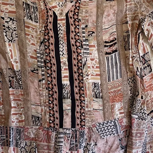 Anthropologie Midi Dress 🫶🏻 Size L - Picture 8 of 9